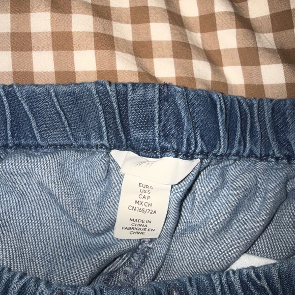 Denim Drawstring Pants - Picture 5 of 5